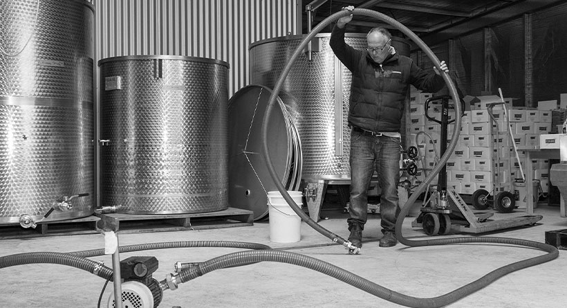 Winemaker Richie Condie